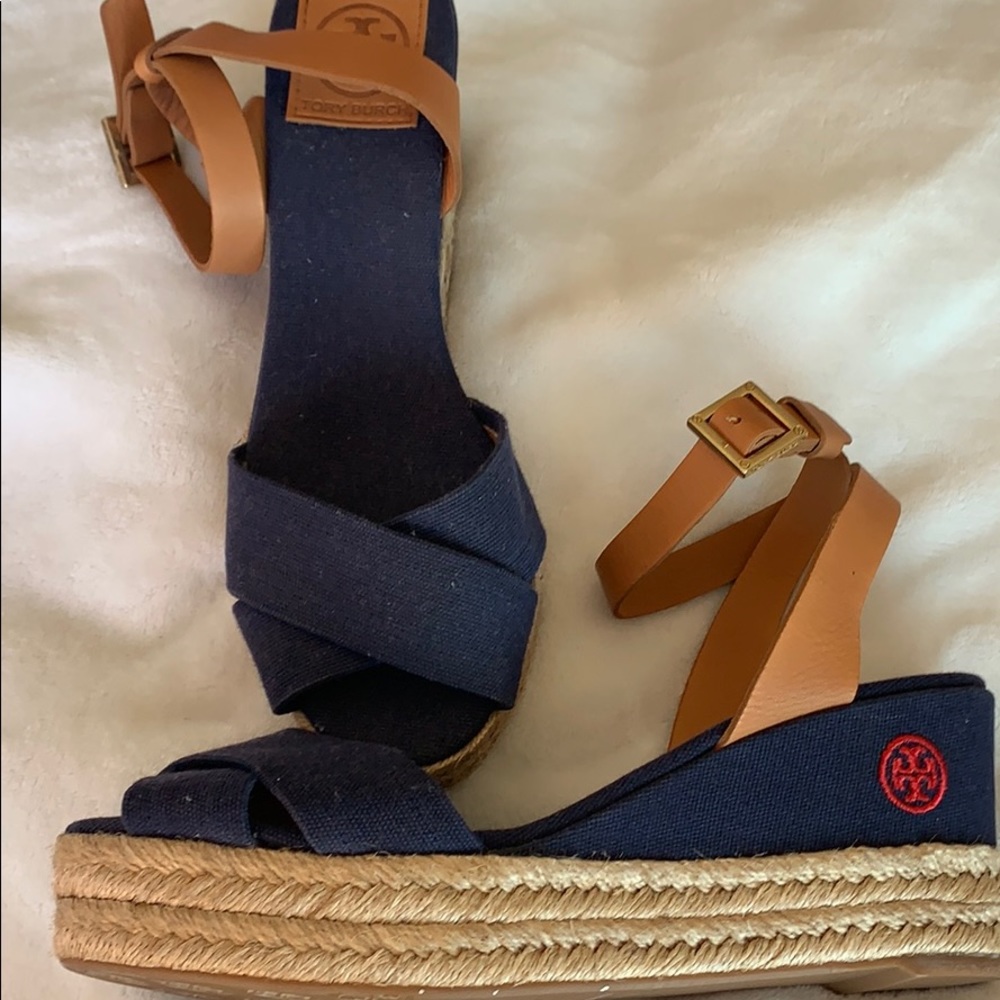 Tory Burch wedge espadrille